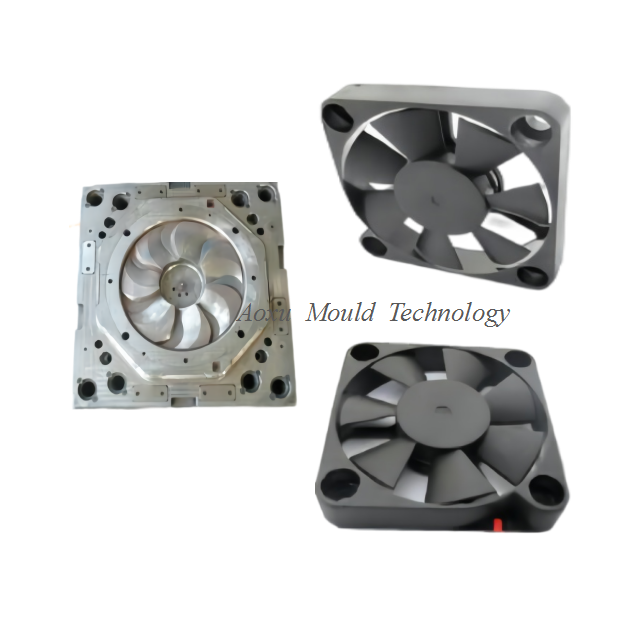 Molde de ventilador de refrigeración de radiador de piezas de automóvil