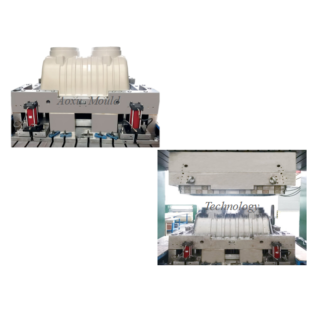 Fabricación de moldes de compresión para fosas sépticas SMC