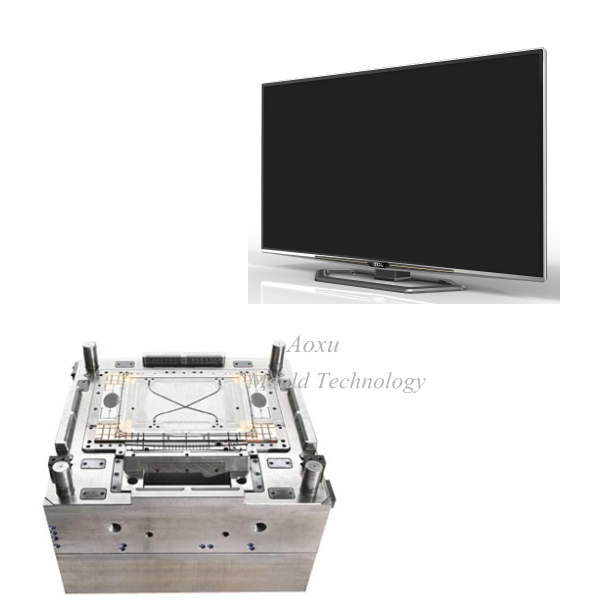 Molde de plástico para marco de pantalla de TV para electrodomésticos